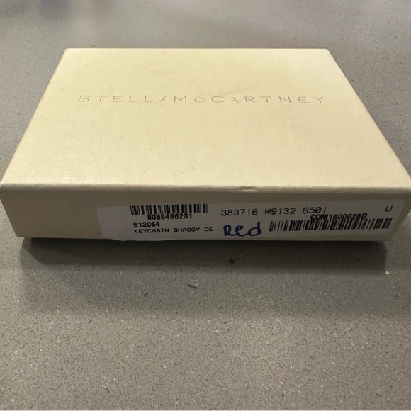 Stella McCartney Shaggy Deer Falabella Key Chain - Picture 3 of 8